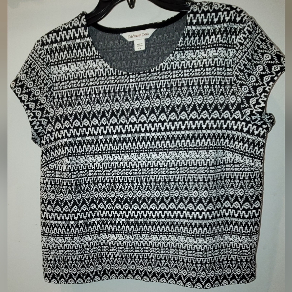 Coldwater Creek Shirt Petite Medium